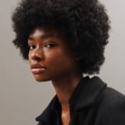 image of a black woman with an afro